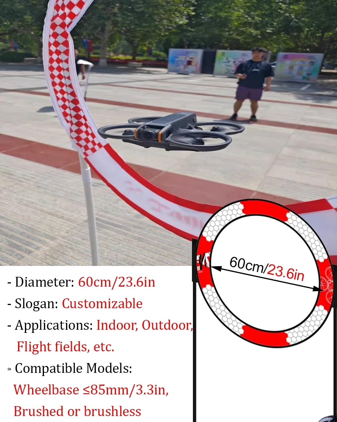 Drone Obstacle Course Accessori per addestramento e pratica di volo