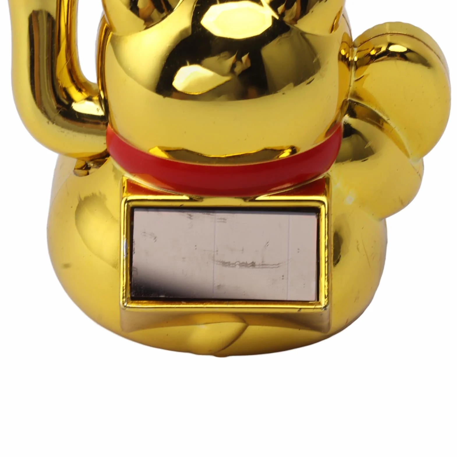 Gatto Fortunato Ad Energia Solare Braccio Agita Decorazione Home Office Auto Benedizione Apertura GOLD