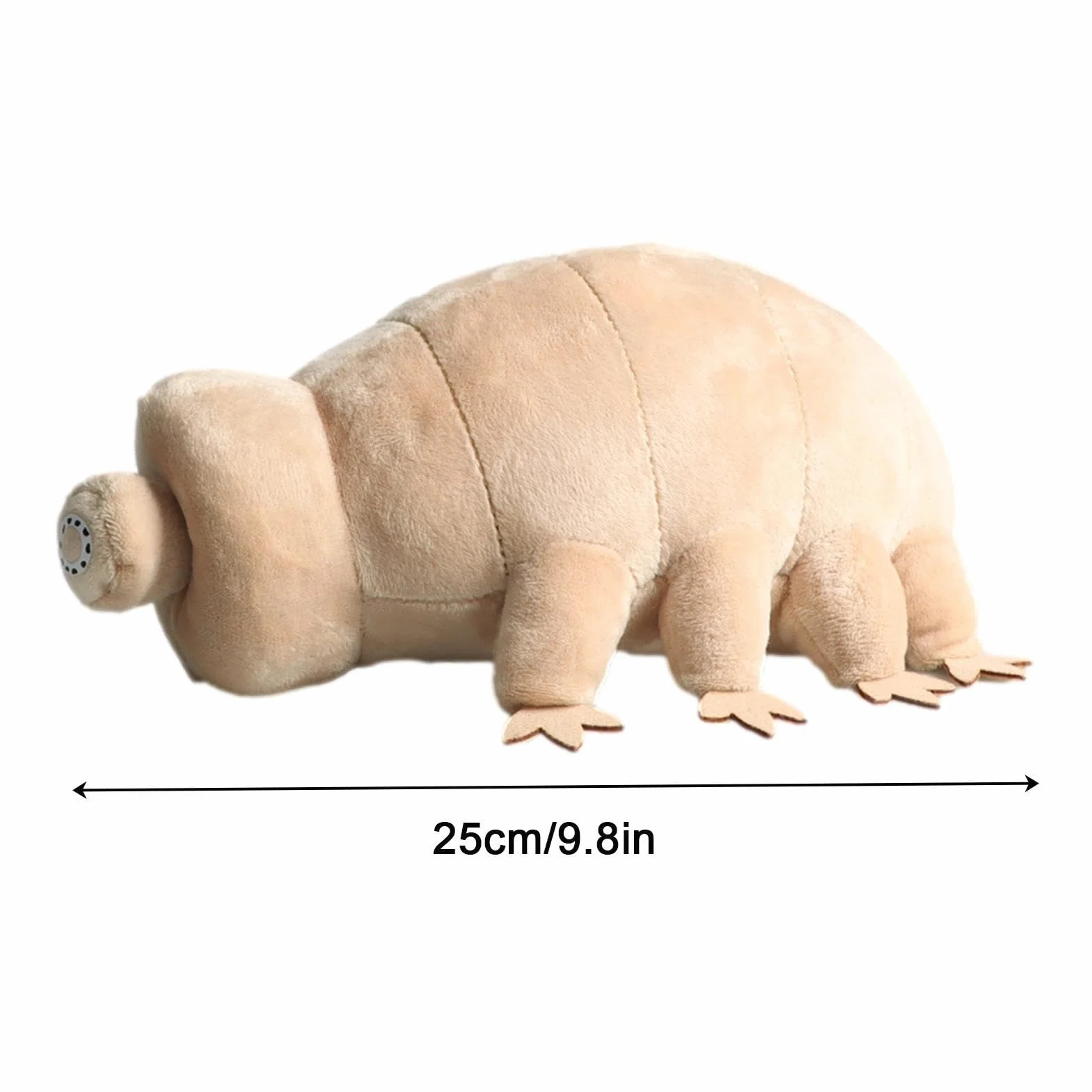Peluche Tardigrado – Pupazzo Oso D’acqua, Bambola Tardigrado In Peluche, Animaletto Cartoon | Giocattolo Creatura Marina Morbido & | Come Decorazione Unica O Regalo Per Bambini & Colle