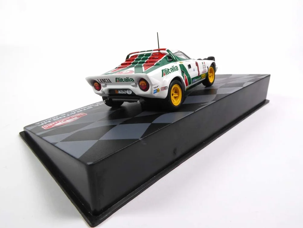 EAGLEMOSS RMIT3H 1/43 IXO Lancia Stratos HF 1977 Rallye Monte Carlo