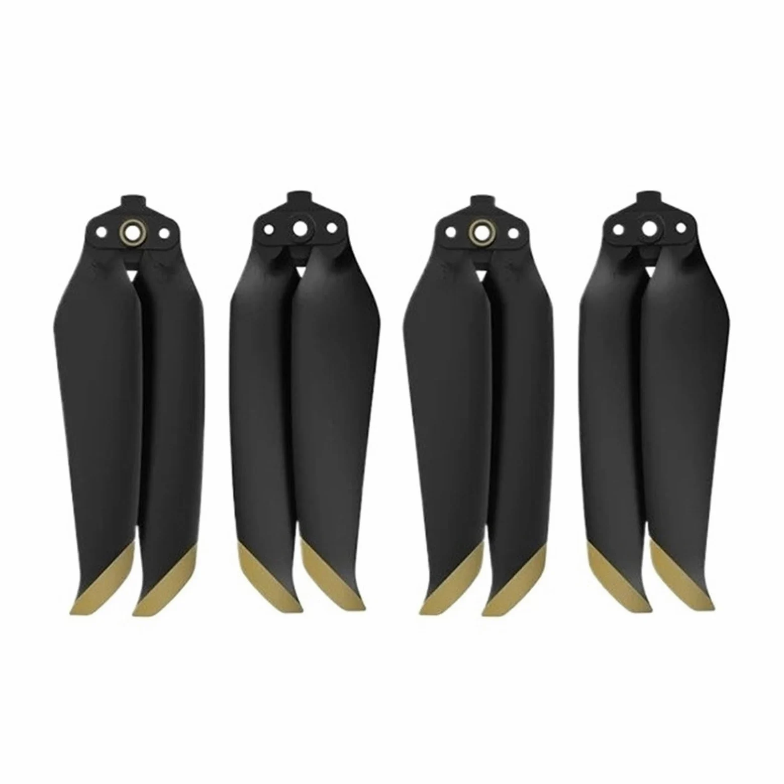 4 pezzi Air 2 2S 7238F, compatibile con DJI, pale dell'elica di droni(Plastic Blade golden)