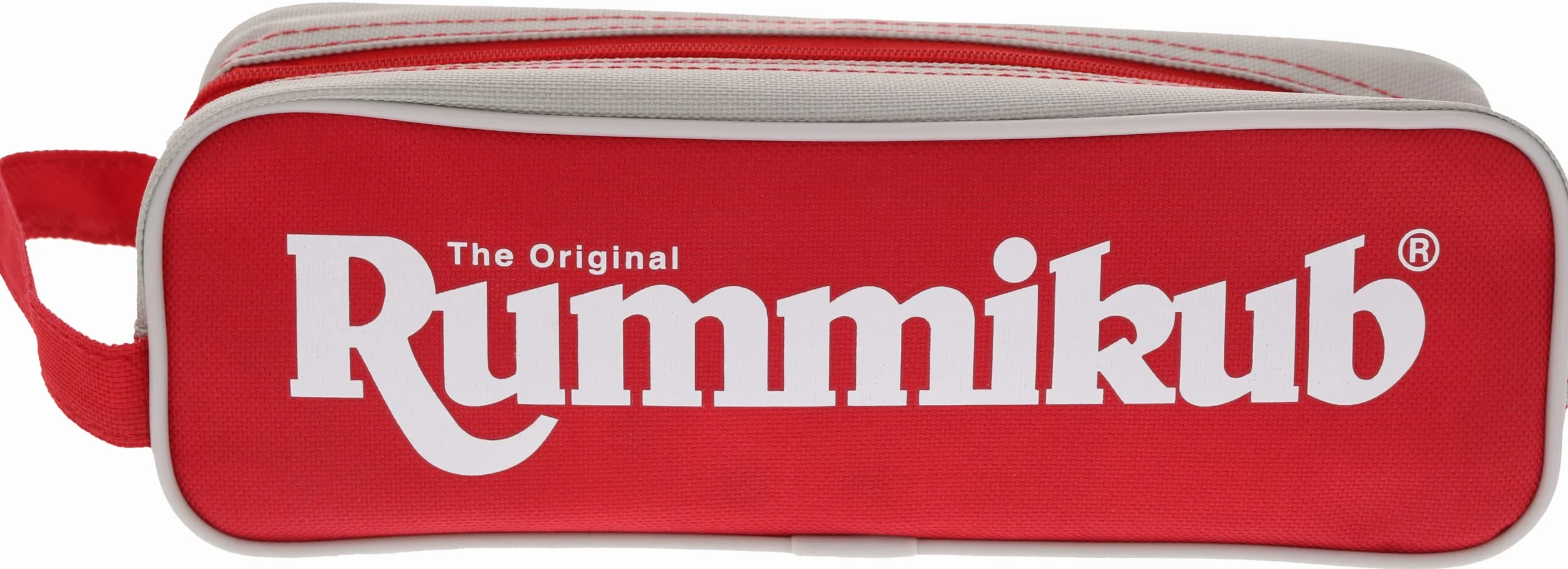 Rummikub Compact Travel - Gioco da viaggio dai 6 anni in su, gioco di società da 2 a 4 giocatori