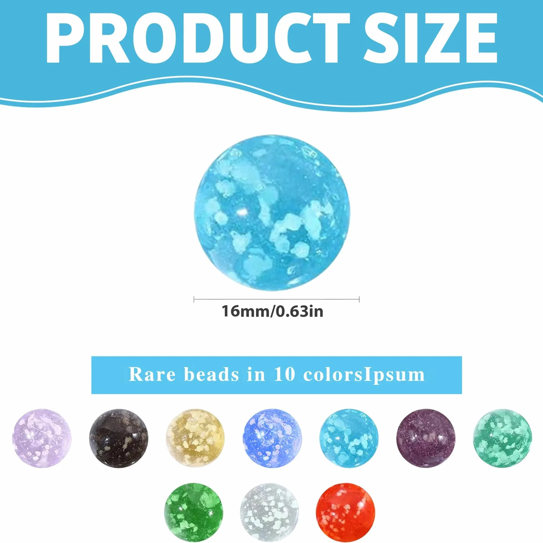 Biglie Vetro Fosforescenti 16 mm Bambini Colorate Sacchetto Pietra Dell'Acquario Perline Riempimento Vasi