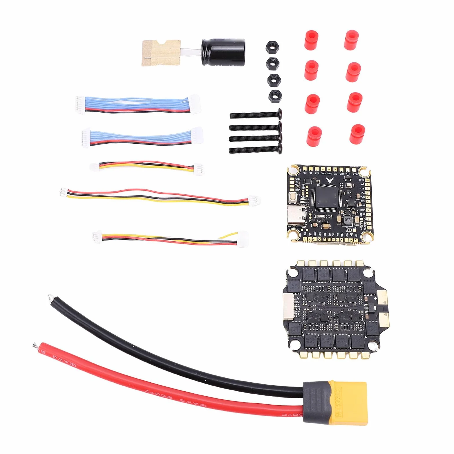 Generic SpeedyBee Plastic RC Drone F405 Flight Controller Stack 60A ESC Prestazioni Robuste Facile Installazione per Hobbisti di Droni