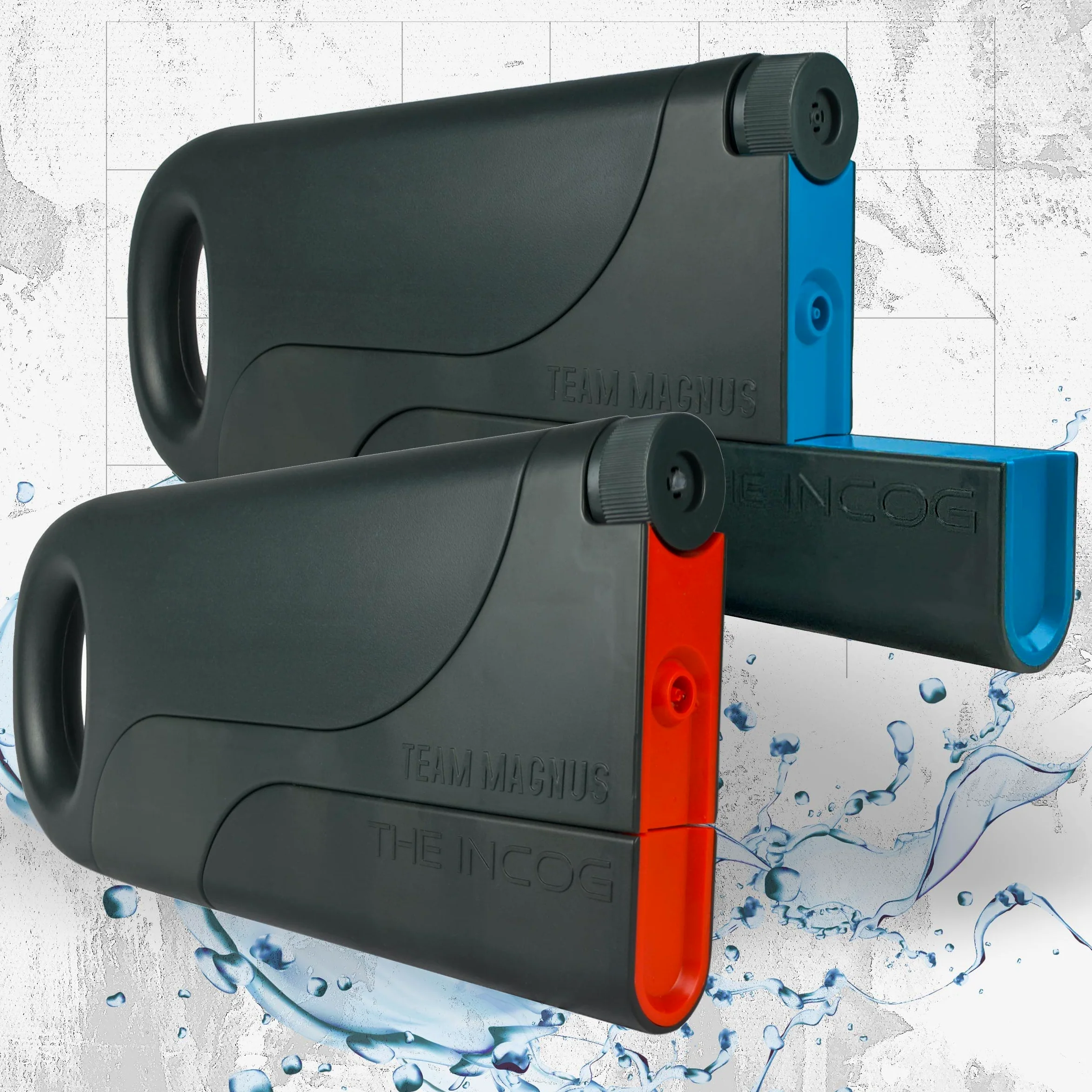 Pistole d'acqua Incog: stile agente segreto, a lunga gittata, capacità 1,2L | Serbatoio da 1,2 L • potente getto d’acqua da 10 m • oltre 60 spruzzi per ogni carico completo • design discreto