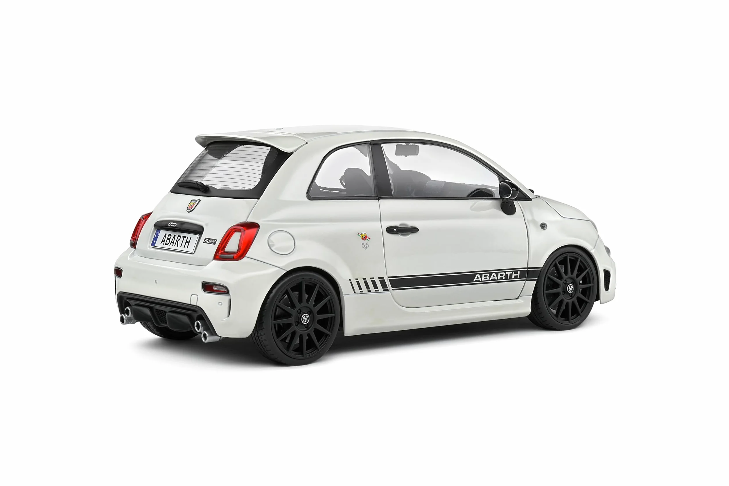 SOLIDO 1:18 Fiat F595 Abarth White 2022