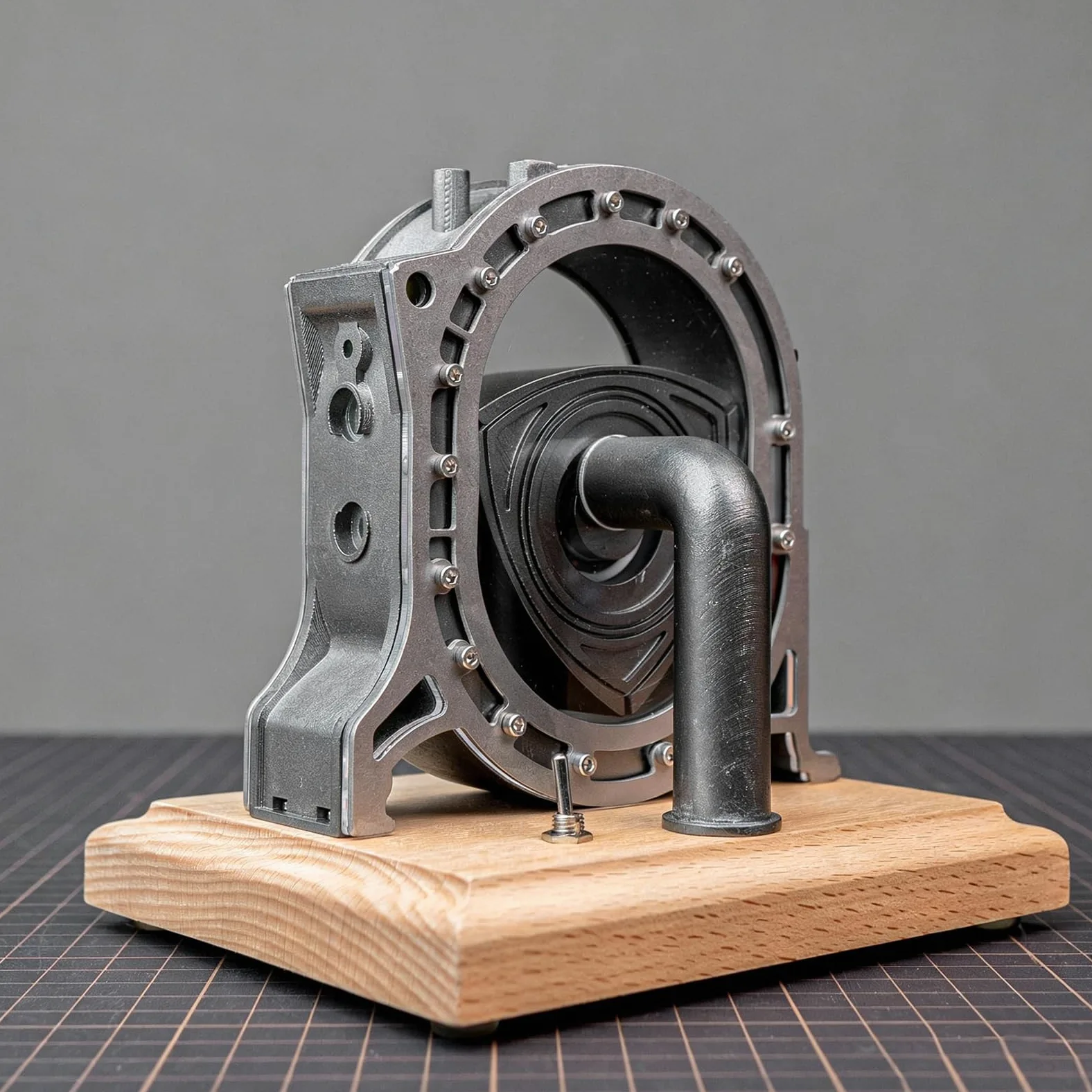 Kit Modello Motore Rotativo, Modello Motore Rotativo, con Fino A 600 Giri/min, Modello Motore Elettrico da Assemblare Fai da Te, Modello Motore Elettrico da Assemblare, Costruisci Il Tuo Kit