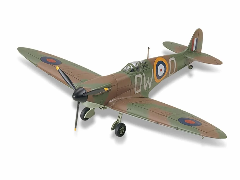 Tamiya America, Inc 1/72 Supermarine Spitfire Mki, TAM60748