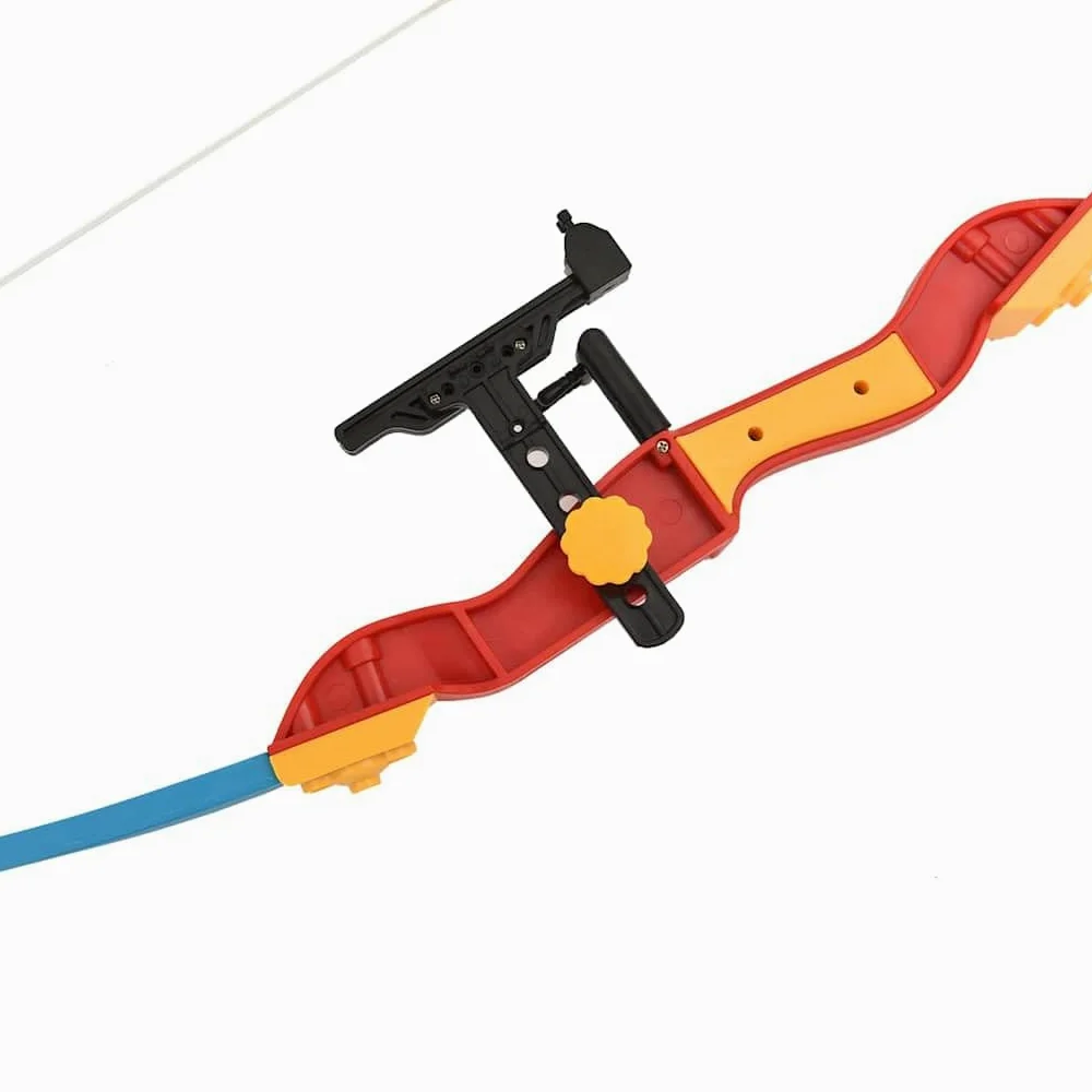 Arco per bambini con arco da 76 cm e 4 frecce a ventosa per giochi all'aperto, adatto per bambini dai 6 anni in su, favorisce la coordinazione, la concentrazione e le capacità motorie in