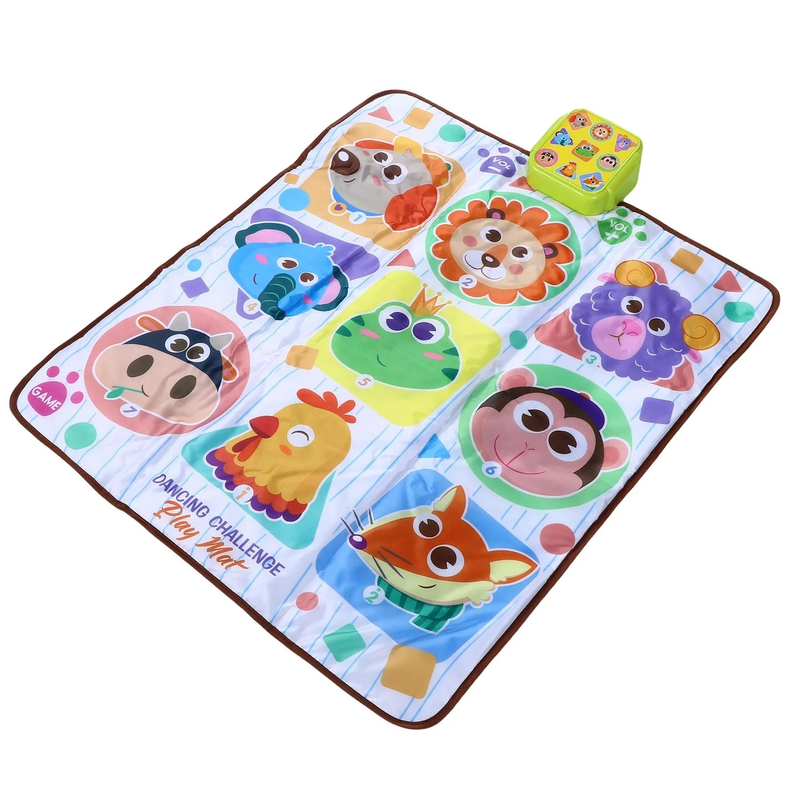 Walfront Tappetino da Ballo Elettronico per Bambini con Superficie Morbida e Imbottita, Fondo Antiscivolo, Adatto a Bambine e Bambini dai 7 Anni in su.