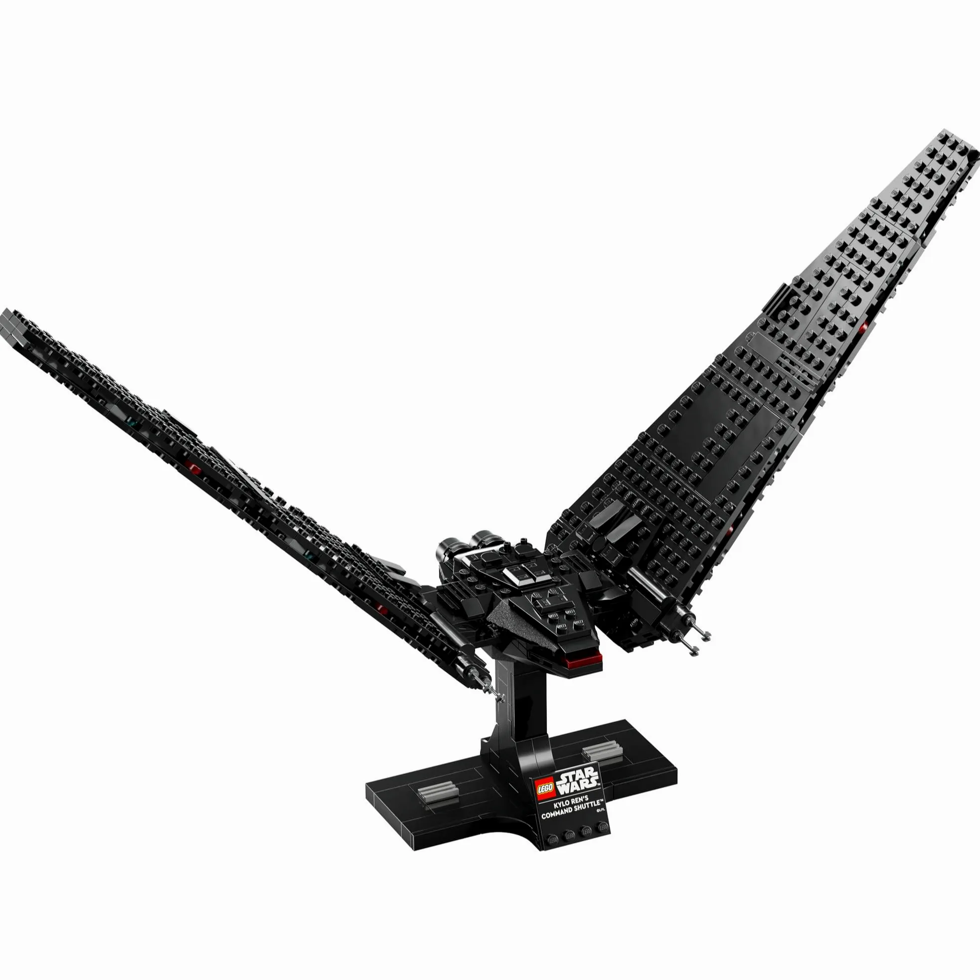 LEGO Star Wars 75406 Shuttle di Comando di Kylo Ren - Modellino da Costruire per Adulti di Astronave con Ali Mobili - Set da Collezione con Supporto e Targhetta - Regalo da Il Risveglio della Forza