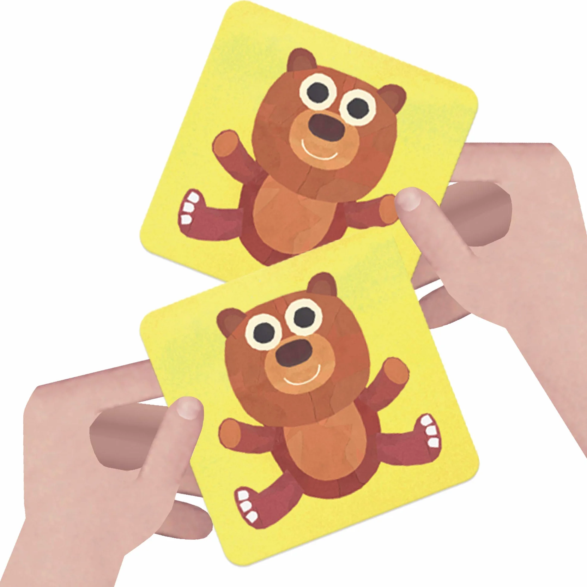 HEADU - Tactile Baby Memo Il Mio Primo Gioco Di Memoria | Gioco Educativo Per Bambini 2-4 Anni, Idea Regalo Compleanno Natale Pasqua, Giochi didattici per Bambini Piccoli, Made In Italy