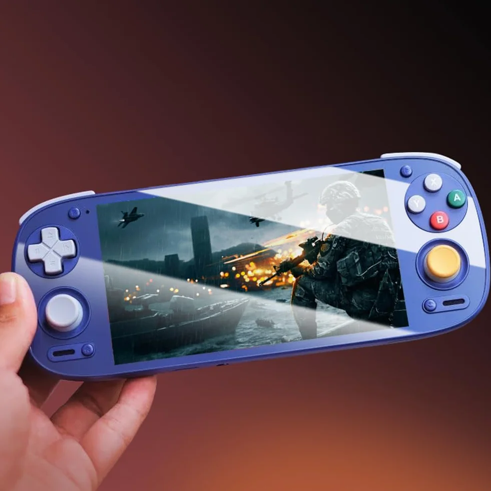 Pellicola proteggi schermo per Retroids Pocket 5 [1-Pack] 9H Game Console Pellicola Protettiva Pellicola Protettiva in Vetro Temperato Pellicola Protettiva per Retroids Pocket 5 Console
