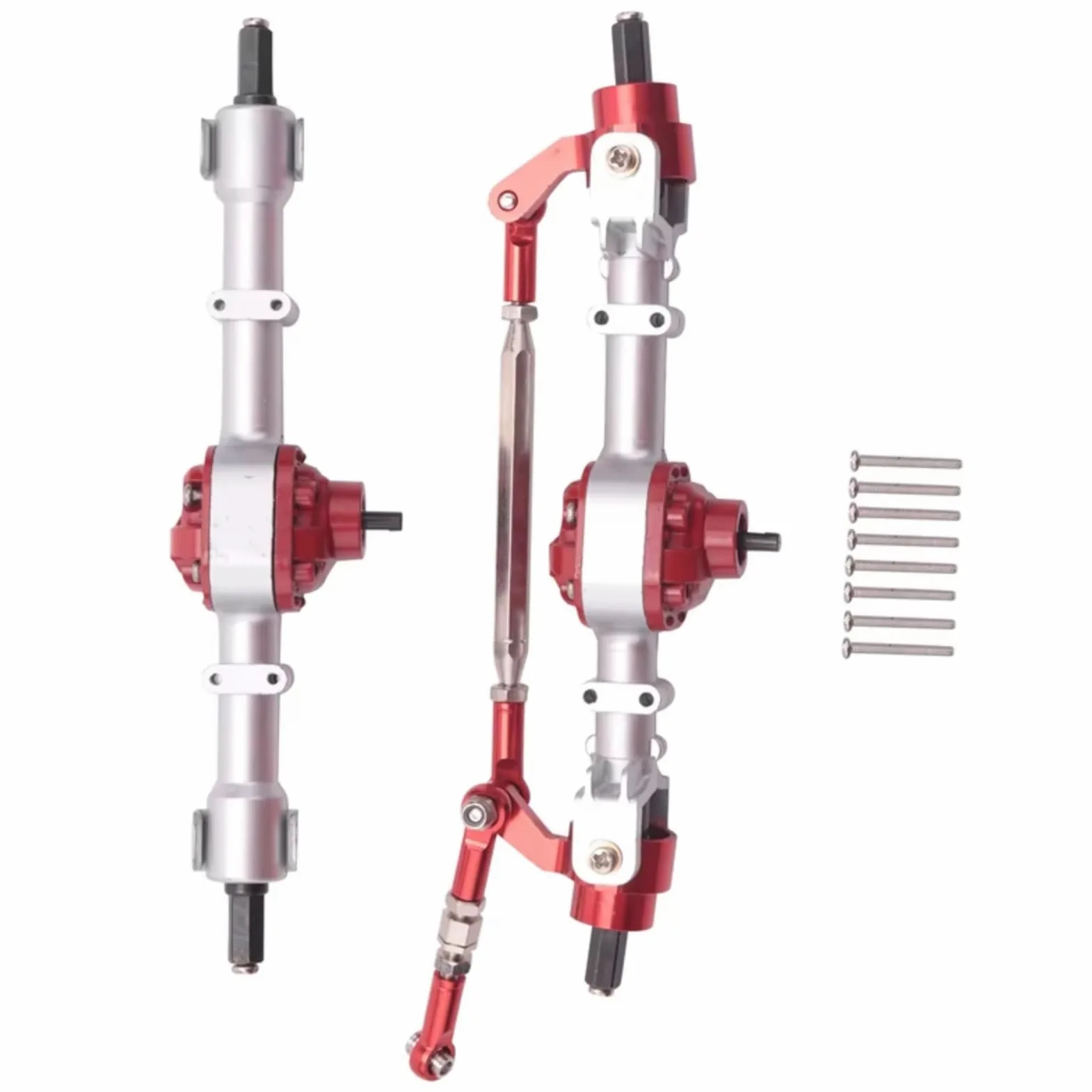 Compatibile Con MN D90 D91 D96 D99S MN90 MN96 MN99 Per MN99S 1/12 Parti Di Modifica Per Auto RC, 3 Assi Anteriori E Posteriori Completi Accessori