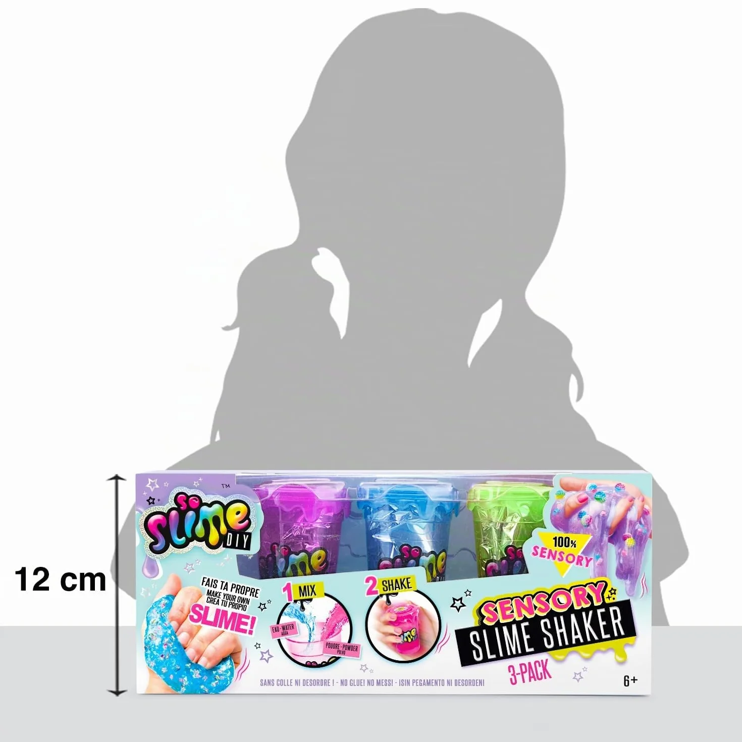 Canal Toys So Slime DIY Kit 3 Rainbow Slime per Bambini Giocattolo Creativo SSC 003