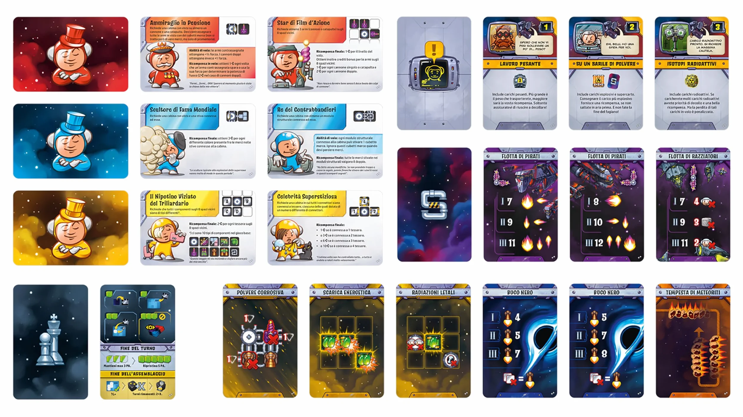 Cranio Creations - Galaxy Trucker, Fallo e Basta! - Allacciate Le Cinture Per Nuove Avventure! - 2-4 Giocatori, 30 Min - Gioco Family - Età 8+ - Espansione - Edizione in Lingua Italiana