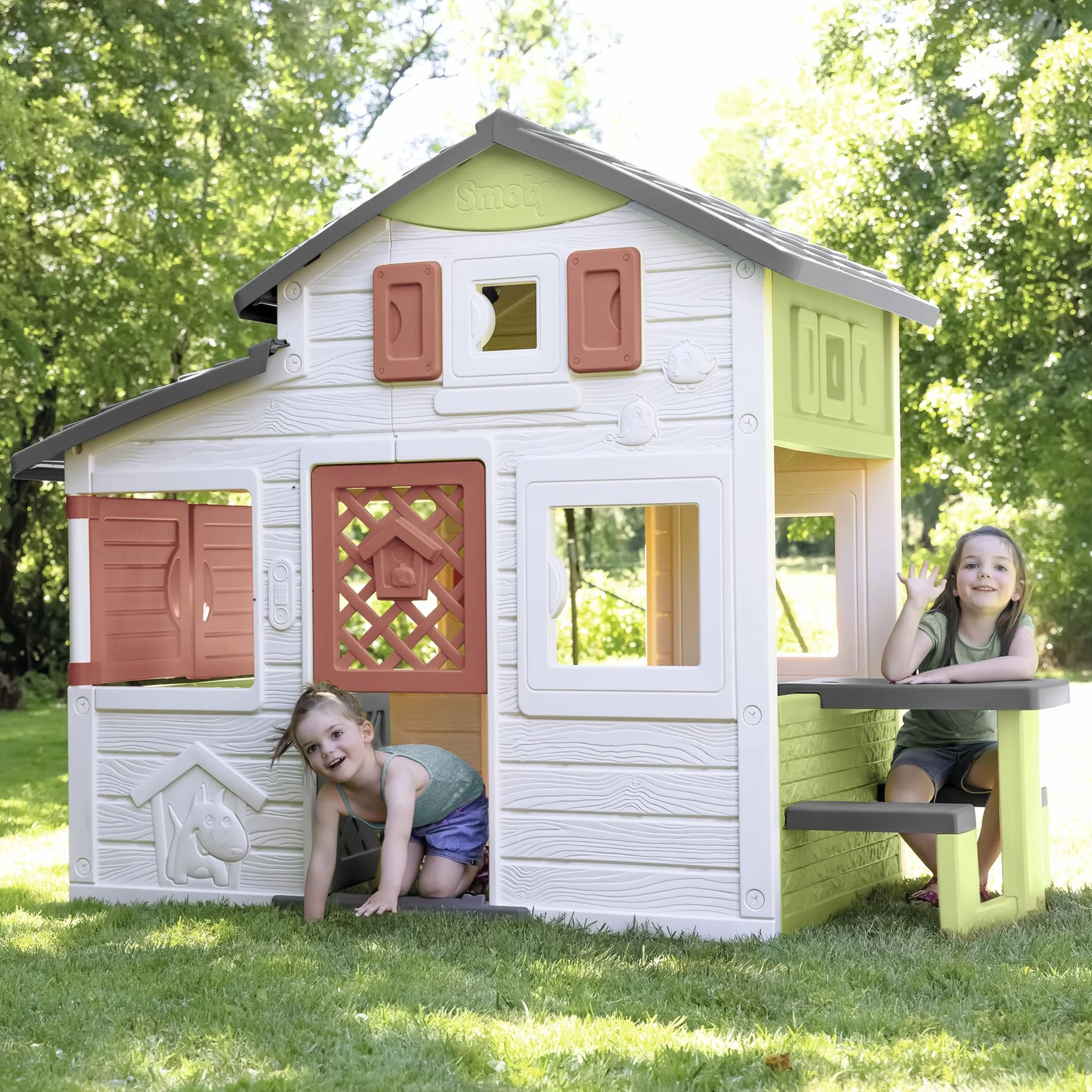 SMOBY LIFE FRIENDS PLAYHOUSE adatto per uso interno o esterno