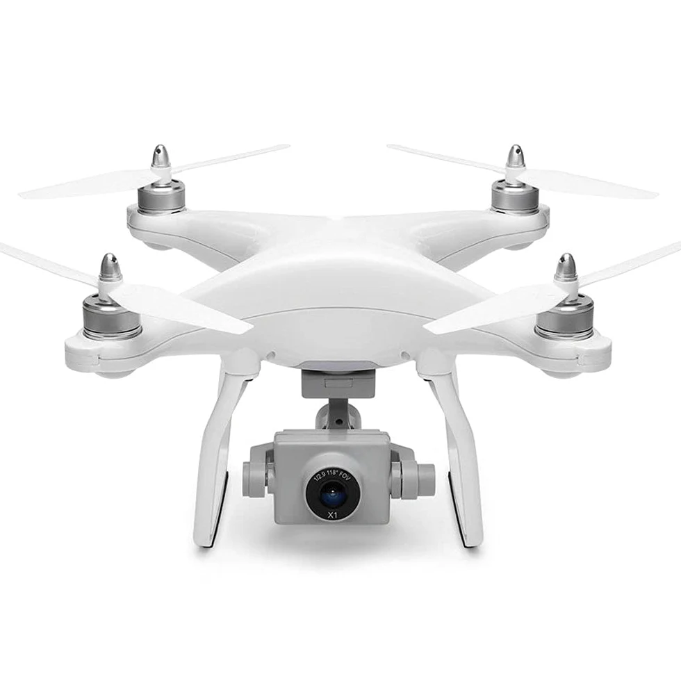 GuyAna Drone GPS Senza spazzole con Telecomando Fotografia Aerea HD WiFi Modello di Aereo a Quattro Assi Aeroplano Trasmissione di Immagini 5G Regali di Aerei RC per Bambini e Adulti