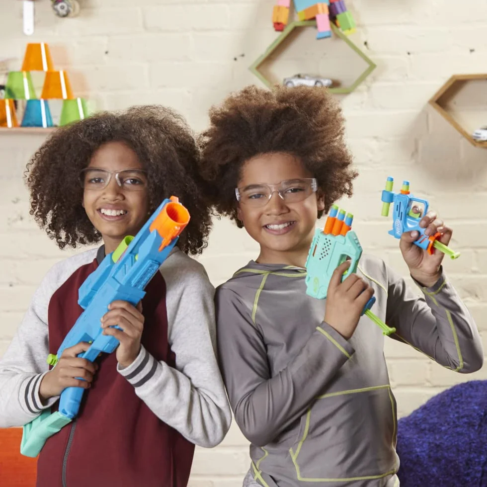 Pack tactique Nerf Elite 2.0 - NERF - Operator DB-2, Trio TD-3, Ace SD-1 - 20 fléchettes incluses