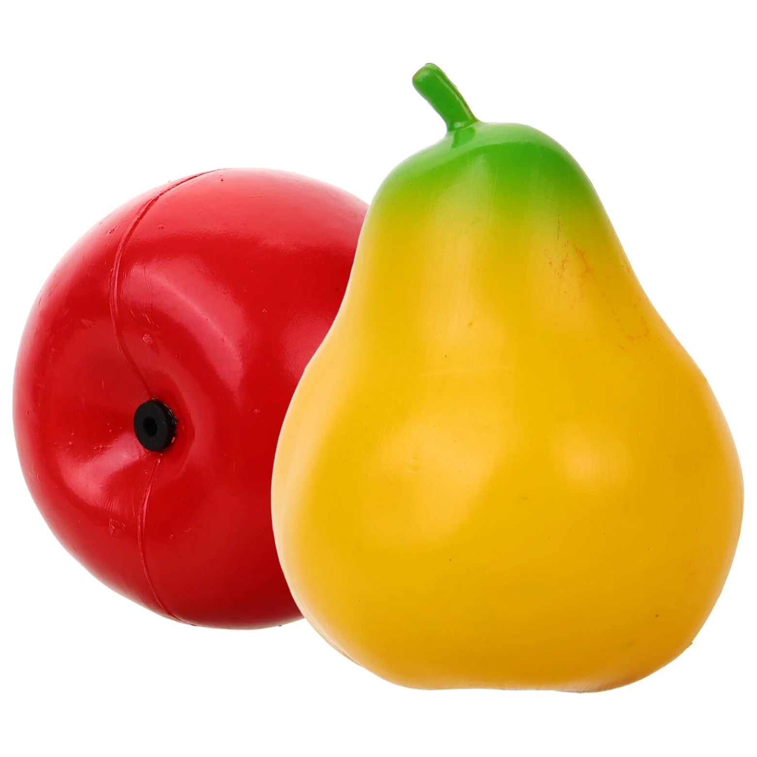 TOYANDONA Maracas a Forma di Frutta Set da 2 Strumenti Musicali per Bambino Bambina in Plastica Facili da Tenere Suono Chiaro per Casa e Asilo