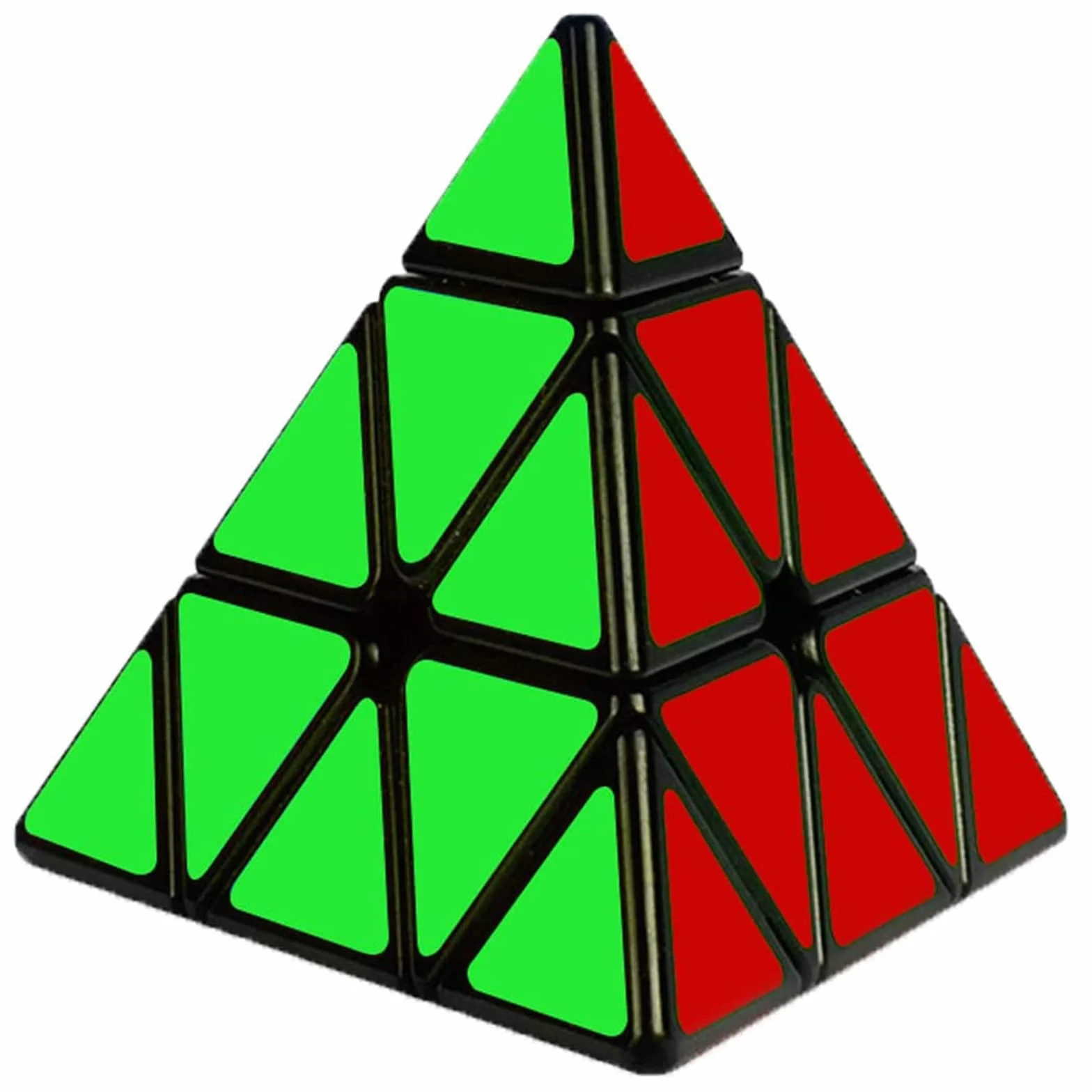 Cooja 3x3x3 Magic Pyramid Cube Speed Cube Brain Puzzle