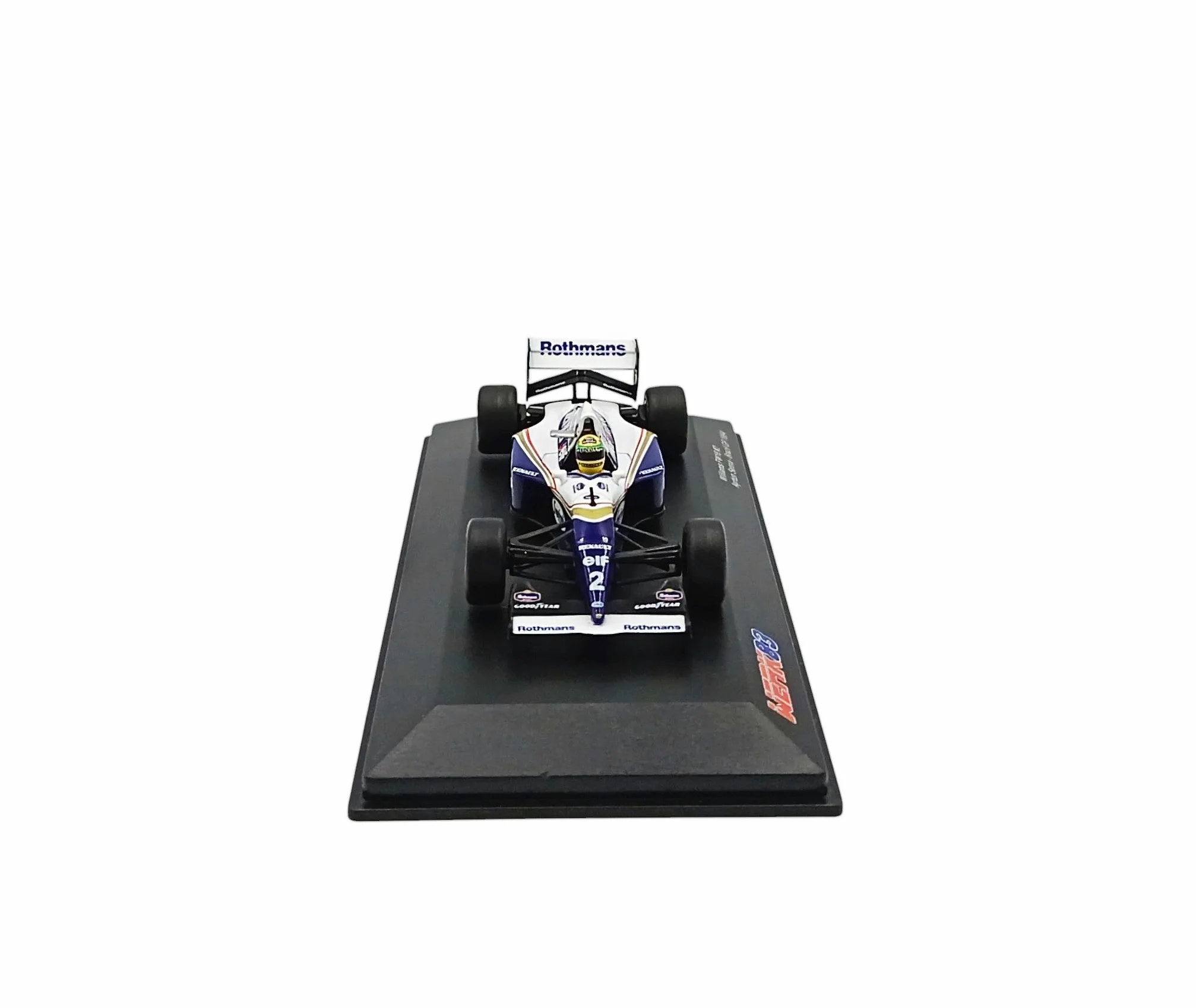 OPO 10 Auto di Formula 1 Compatibile con Renault Williams FW16#2 Ayrton Senna GP del Brasile 1994 - Scala 1/43 W430008