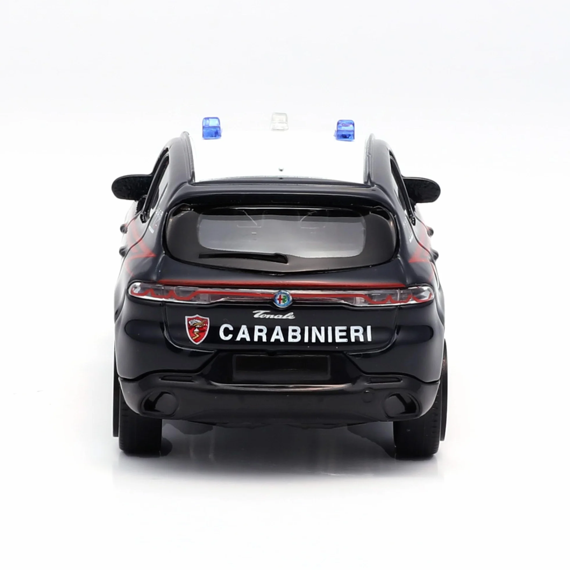 Bburago 1:43 Alfa Romeo Giulia Tonale Carabinieri Diecast Modellini 2-Pack
