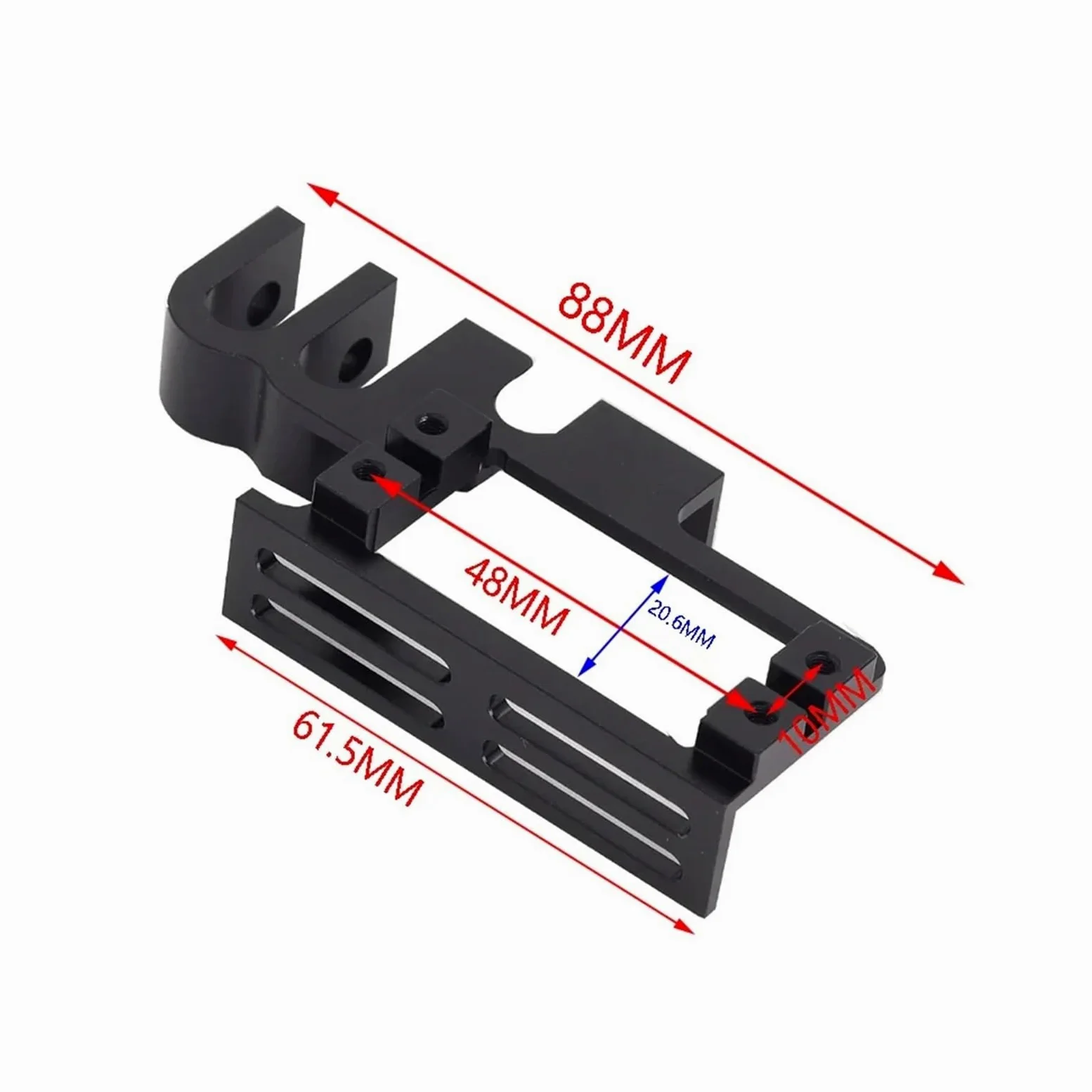 Per 1 Set Servo Interruttore Parabolico Dispositivo Lancio Aereo Dispenser Coppia Grandi Dimensioni Braccio Per Drone Modello RC Heli Multicopter Ricambi RC