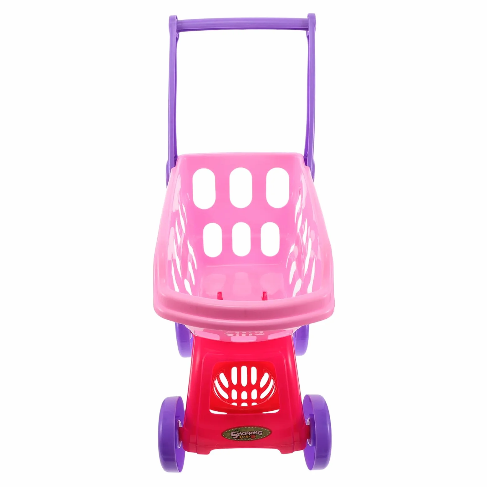 ERINGOGO Carrello della Spesa Giocattolo per Piccoli Mini Carrello Supermercato in Plastica Ruote Set da Gioco per la Spesa e Ruolo Stimola Immaginazione e Abilità Sociali