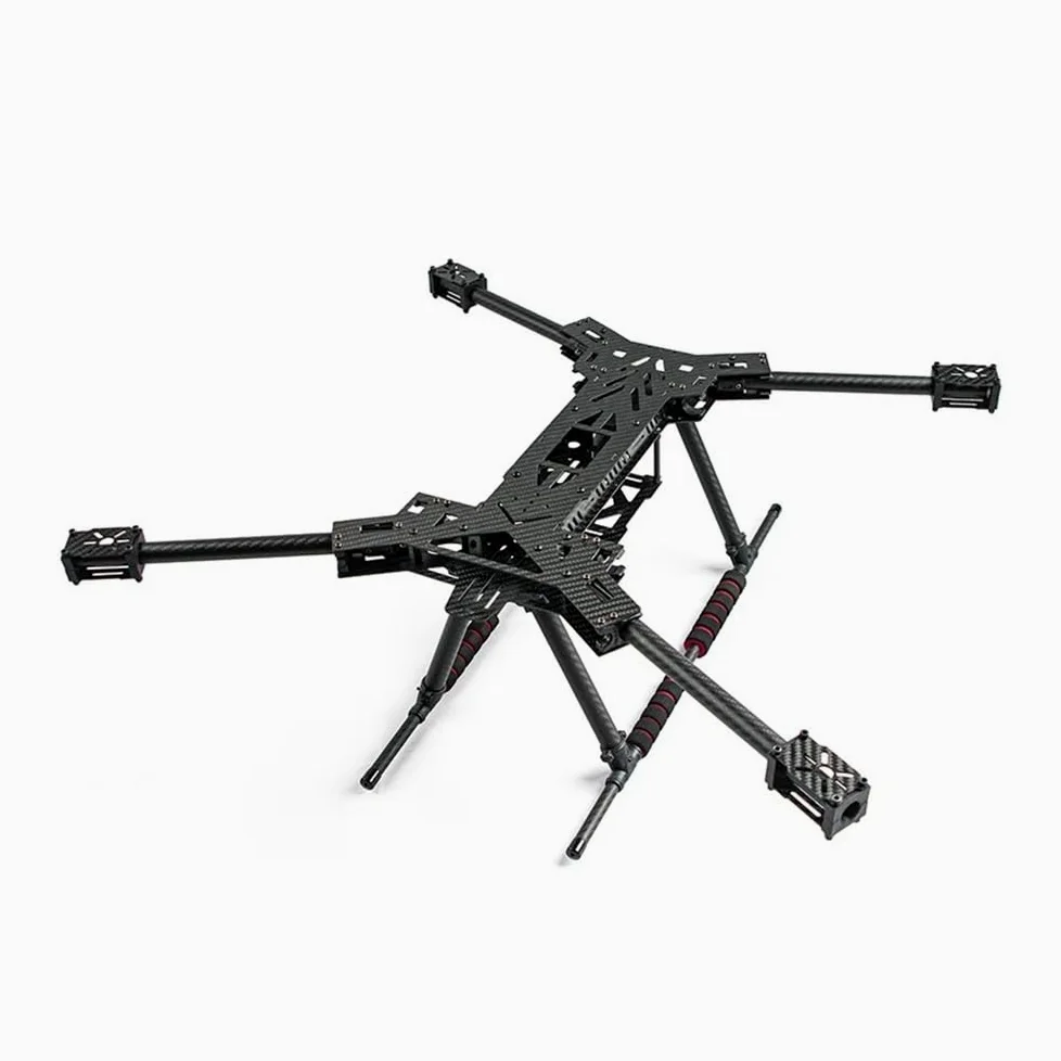Kit telaio for aereo pieghevole Flyroun F680 ZD680 in fibra di carbonio | Adatto for il di controllo di volo PIXHAWK/Ardupilot for RC