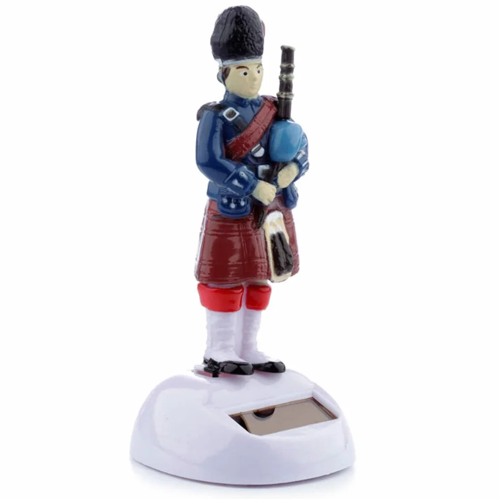 Suonatore di Cornamusa Decorazione ad Energia Solare