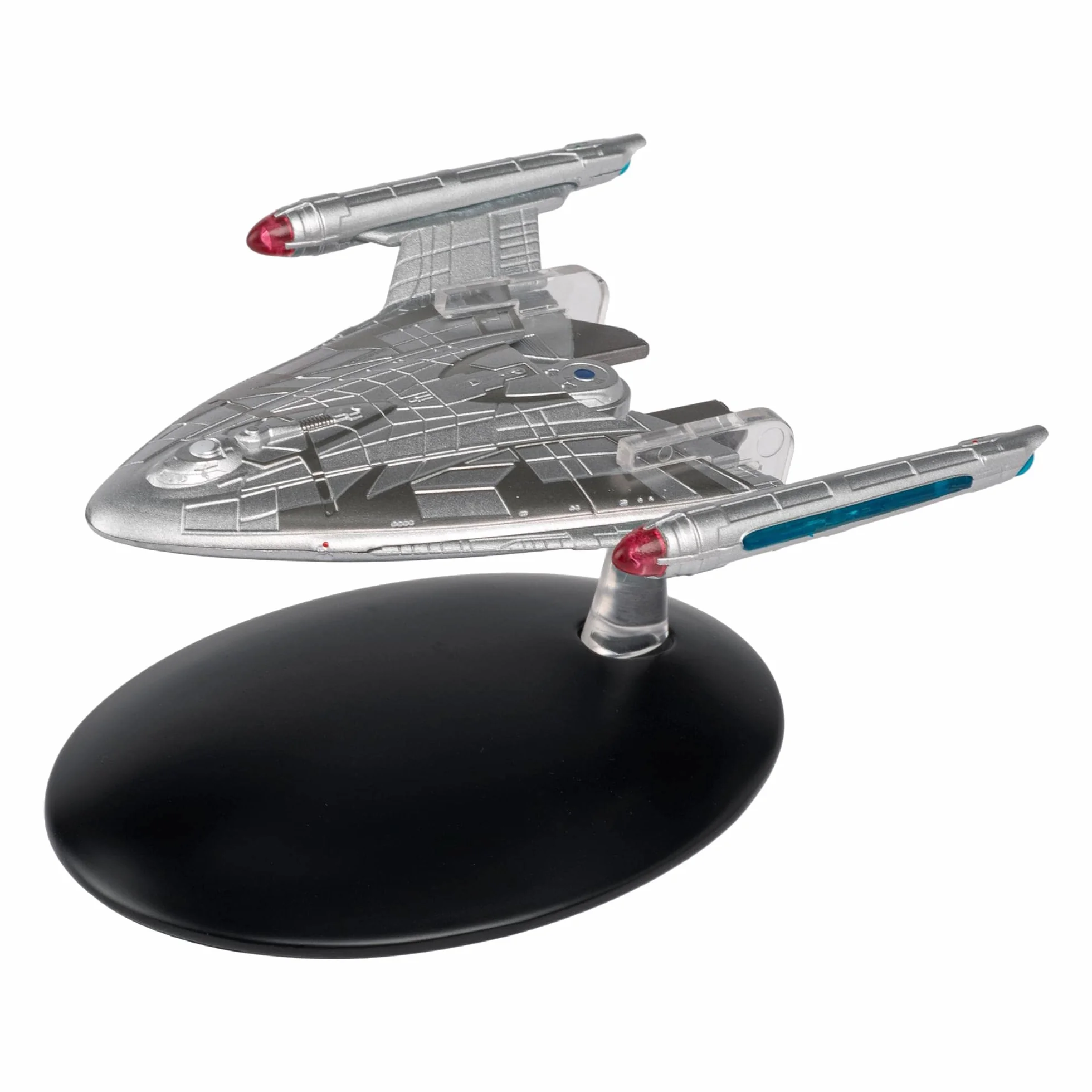 Star Trek Starships Warp Delta Die-Cast Vehicle con rivista collezionista #82