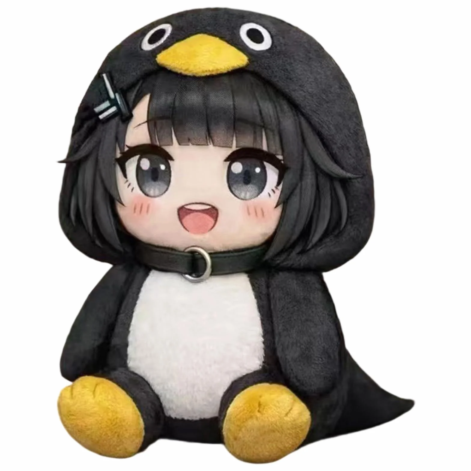 Generico Peluche Gugu Gaga Pinguino, Gugu Gaga Penguin Pupazzo, Gugugaga Penguin Peluche Carino e Soffice, Bambola Meme Pinguino Gugugaga Lavabile ed Elegante, Regalo per Fan (A-con suono 40cm)
