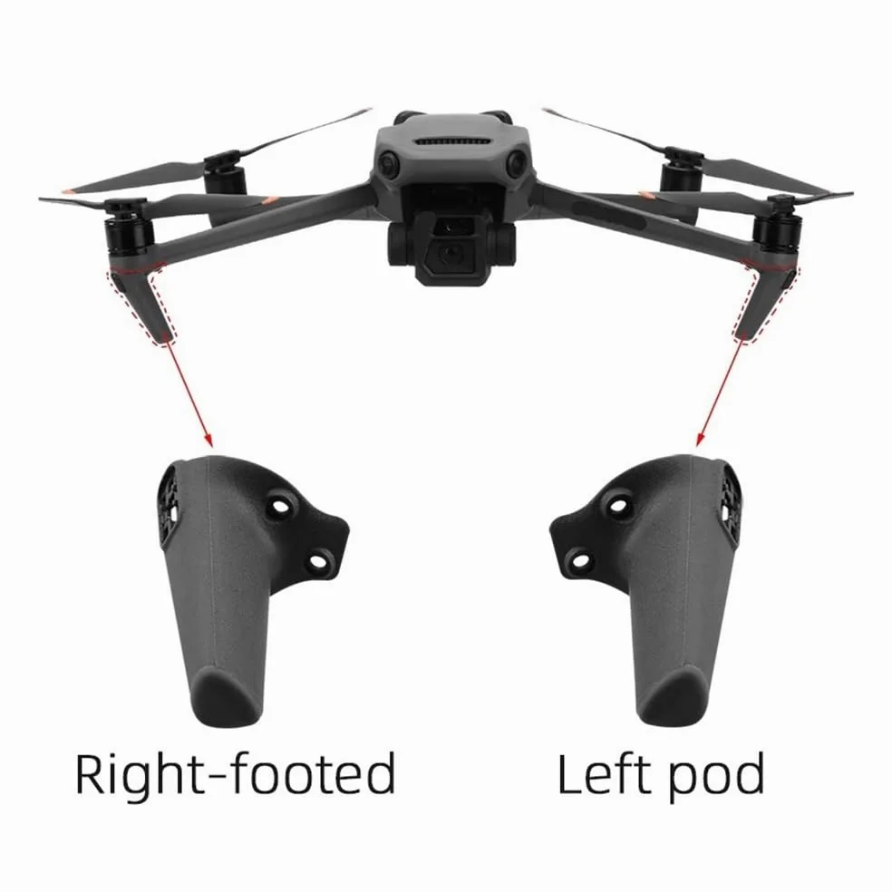 Adatto for drone 3/Mavic 3 Classic, piedini anteriori destro e sinistro, base for parti di riparazione, accessori, supporto for carrello atterraggio