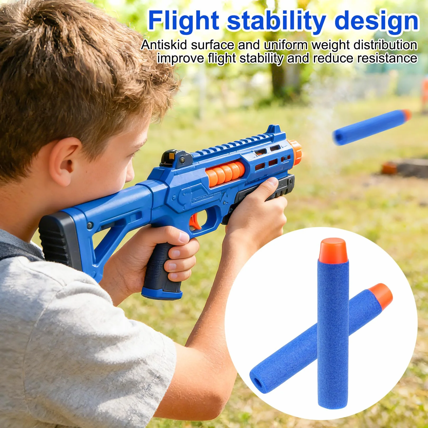Set di Ricarica Dardi in Schiuma per Nerf N-Strike Elite Series Blaster, 40 Pezzi