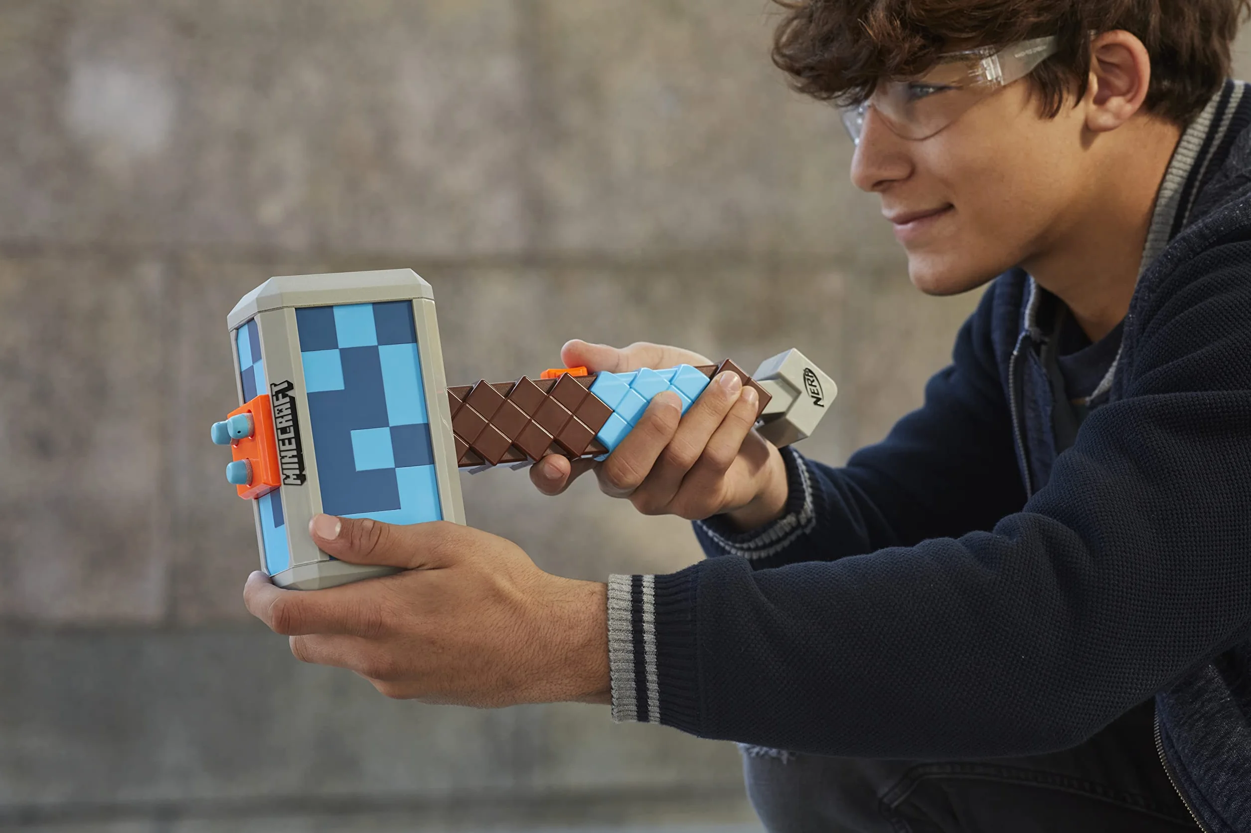 Hasbro Nerf Minecraft Stormlander Lancia Dardi 3 Dardi Elite