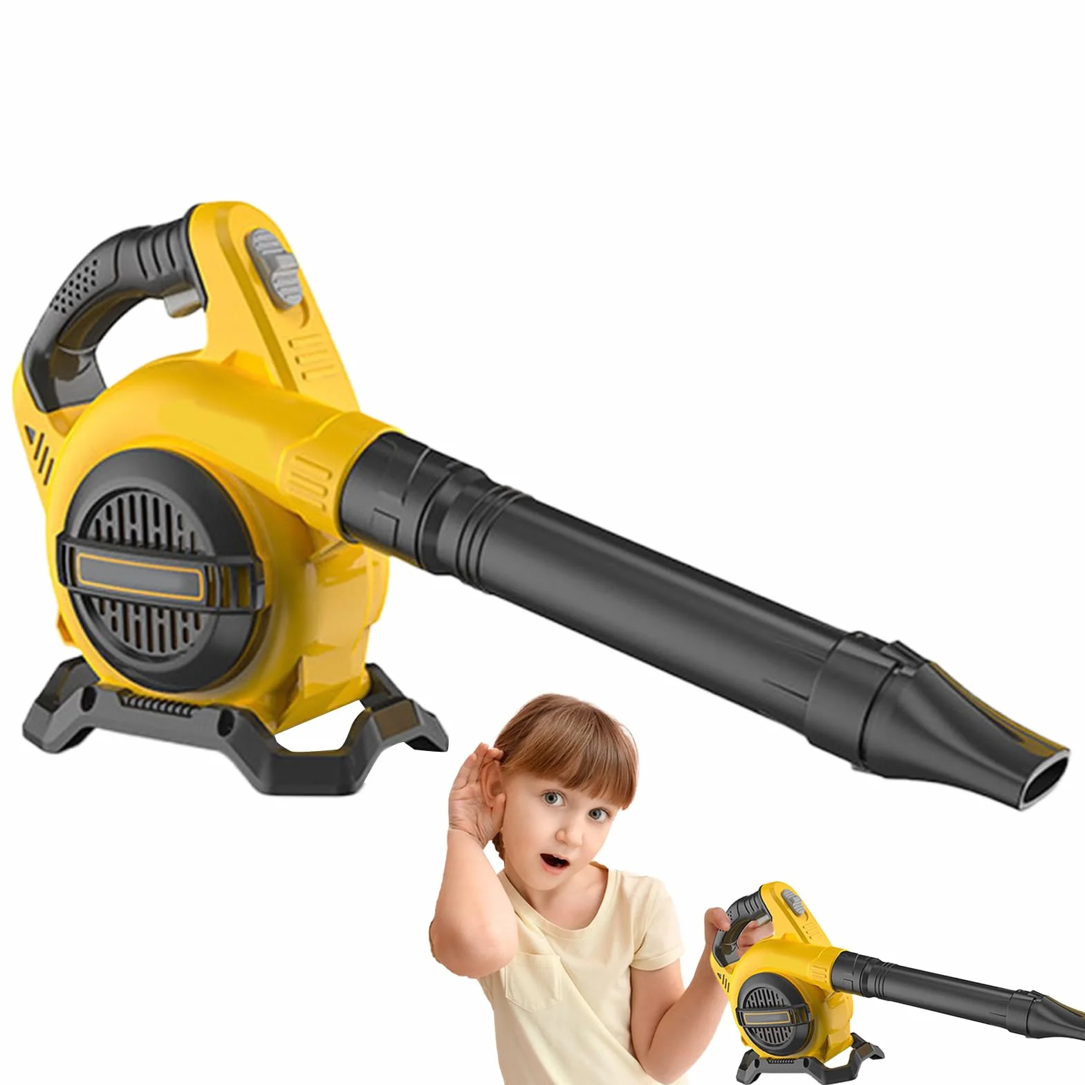Soffiatore per Foglie per Bambini - Soffiatore per Foglie per Bambini, Giocattolo Funzionante | Strumento da Giardino a Batteria per Bambini, Set di Giardinaggio Realistico per Bambini in Età
