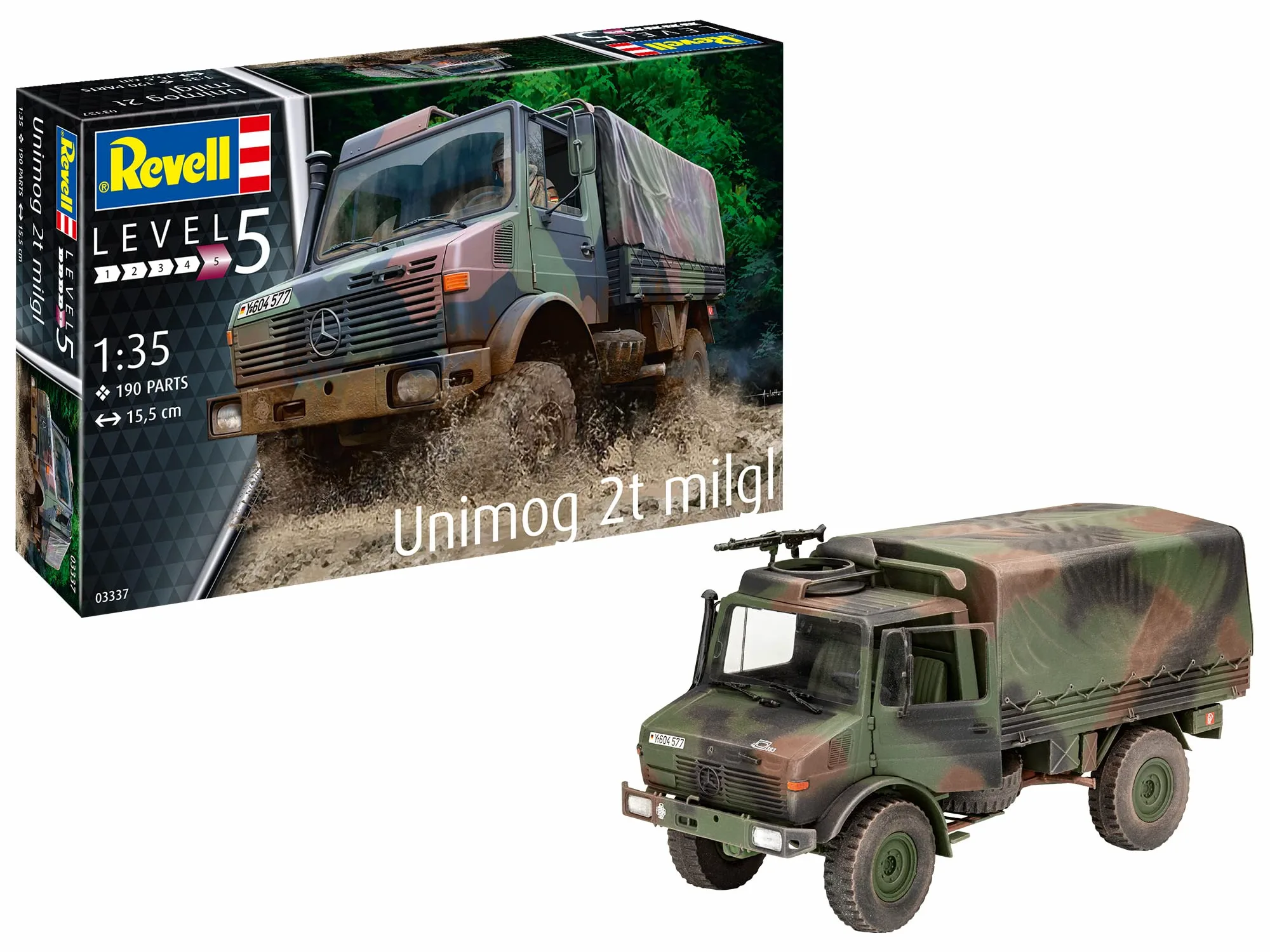 Revell GmbH & Co.kg Unimog 2T milgl 0