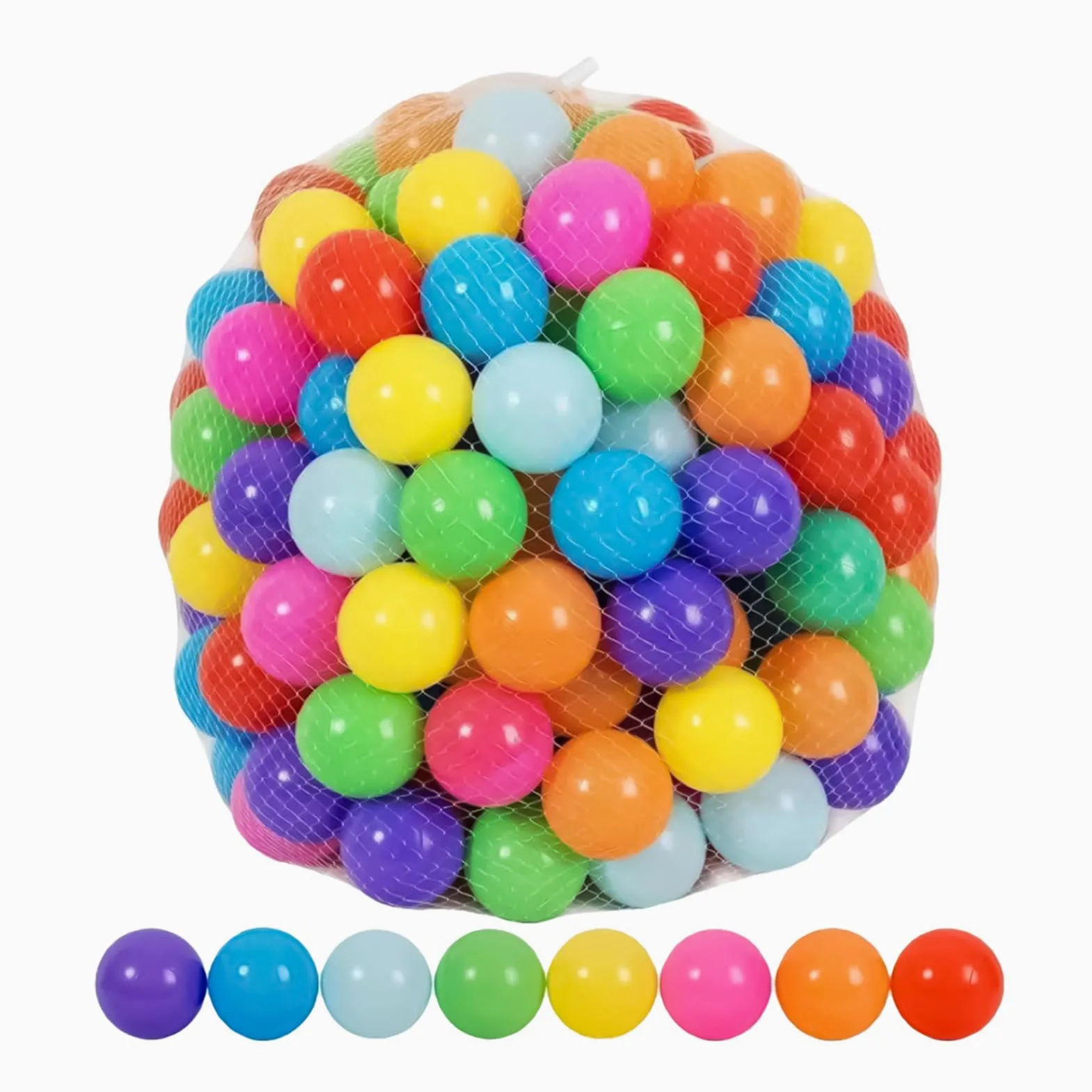 Palline Per Fossa Bambini Allenamento Presa Sensoriale Maschi Femmine | Palline multicolori da piscina Sala Giochi Giochi Asilo Spiaggia Giardino Compleanno Attività Indoor
