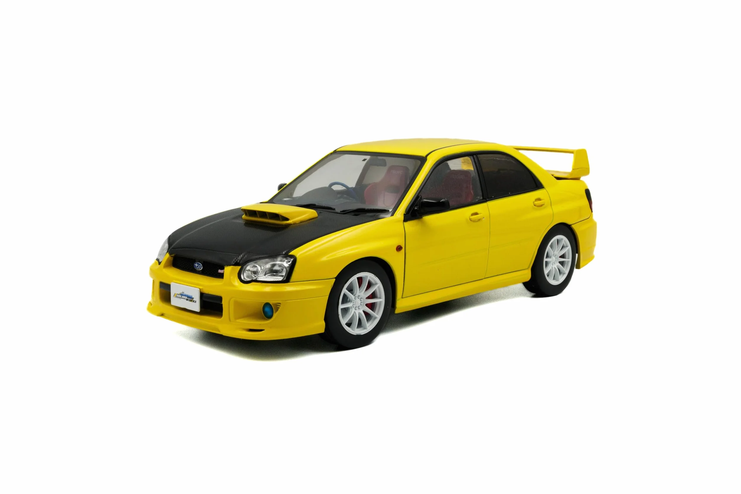 Solido 1:18 Subaru Impreza WRX STI Works Yellow 2003