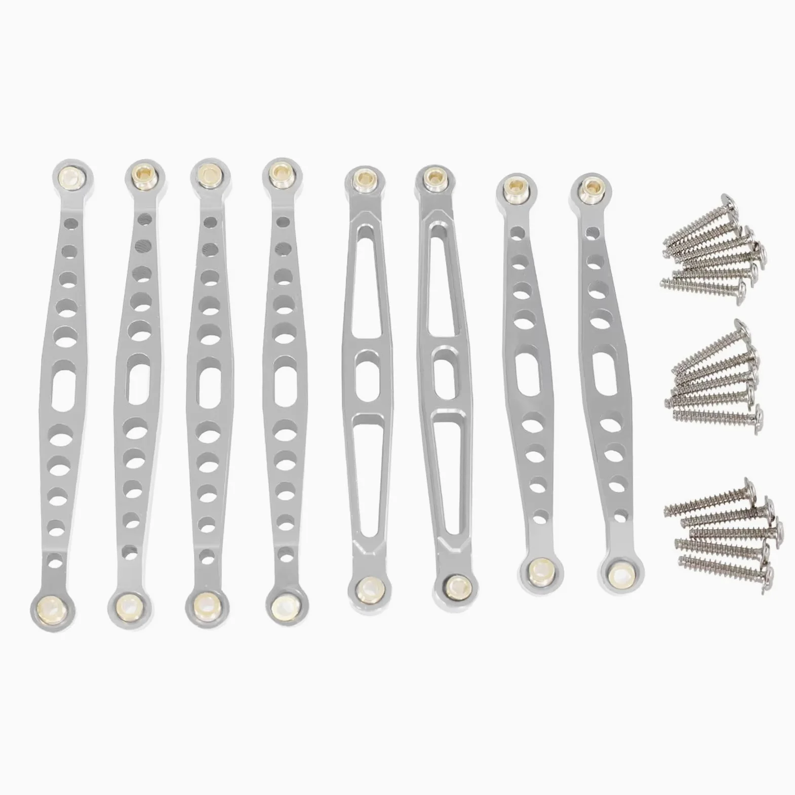 Per HuangBo Toys ZP1001 ZP1002 ZP1003 ZP1004 1/10 Tirante Fisso RC Auto Ricambi Parti Di Aggiornamento In Metallo Accessori Modifica Accessori RC