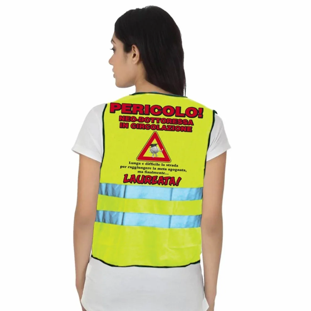 Bombo Gilet regalo Laurea