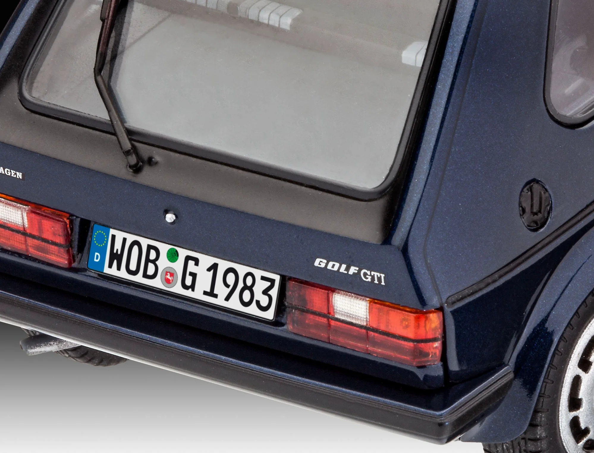 Revell-35 Years VW Golf 1 GTI Pirelli Volkswagen Modellino da Costruire, 12 - 99 Anni, Scala 1:24, Colore Nero, RV05694