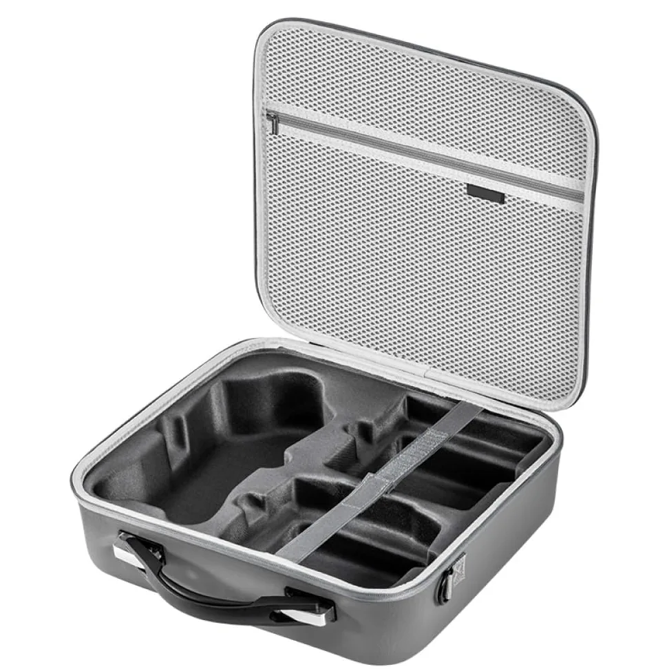 Custodia da trasporto compatibile con DJI Mavic 4 Pro/RC 2, telecomando per drone, borsa a tracolla, custodia da viaggio con tracolla, scatola protettiva, organizer (solo custodia)