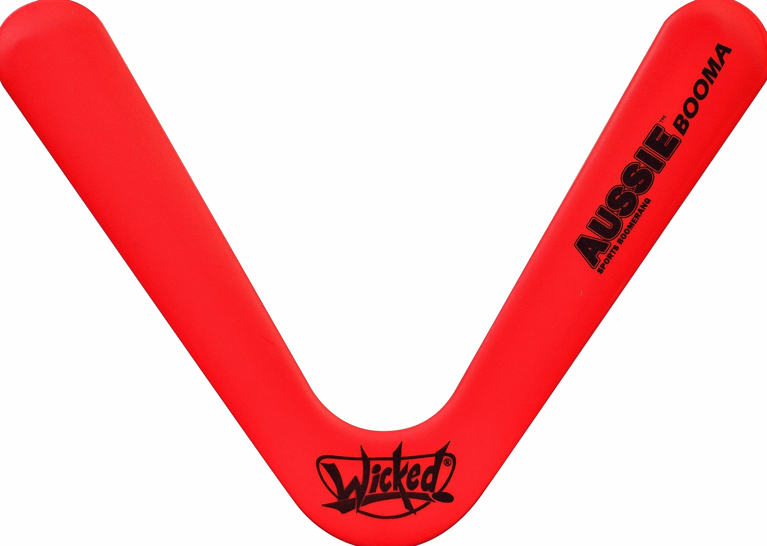 Wicked Booma australiano | Boomerang classico in stile australiano (rosso)