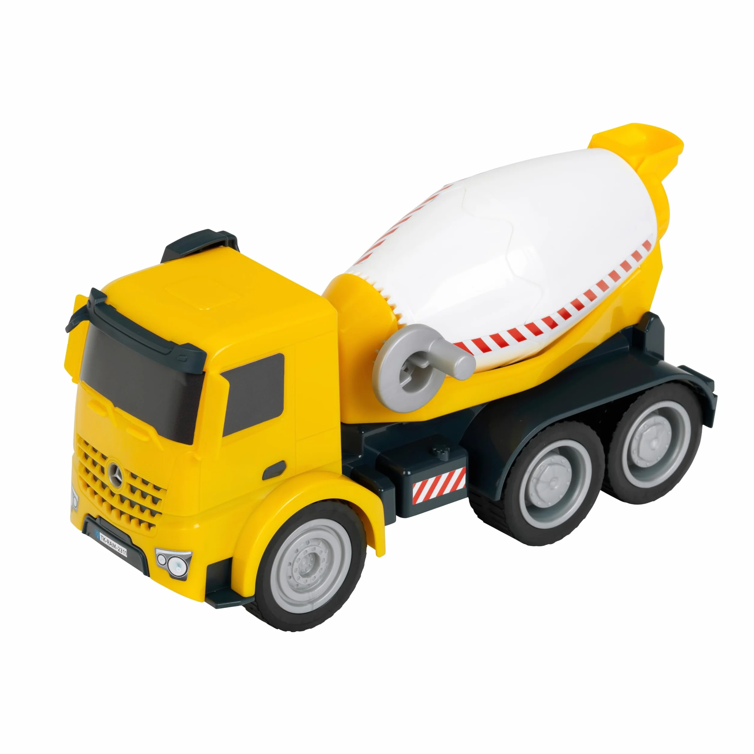 Theo Klein 3804 Mercedes-Benz Arocs Betoniera per la sabbia | Per interni ed esterni | Scala 1:24 | Prodotto con licenza ufficiale | Giocattolo per bambini dai 3 anni