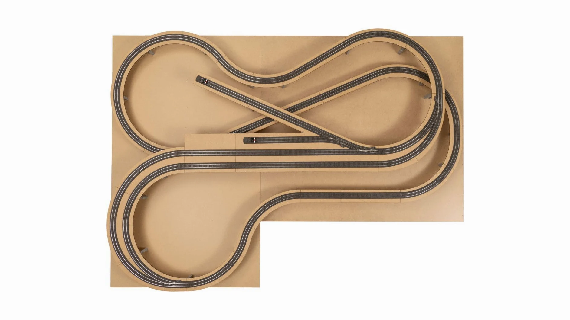 NOCH Easy Track - Kit di binari "St Andreas", per scartamento H0, ideale per paesaggi e percorsi senza sforzo