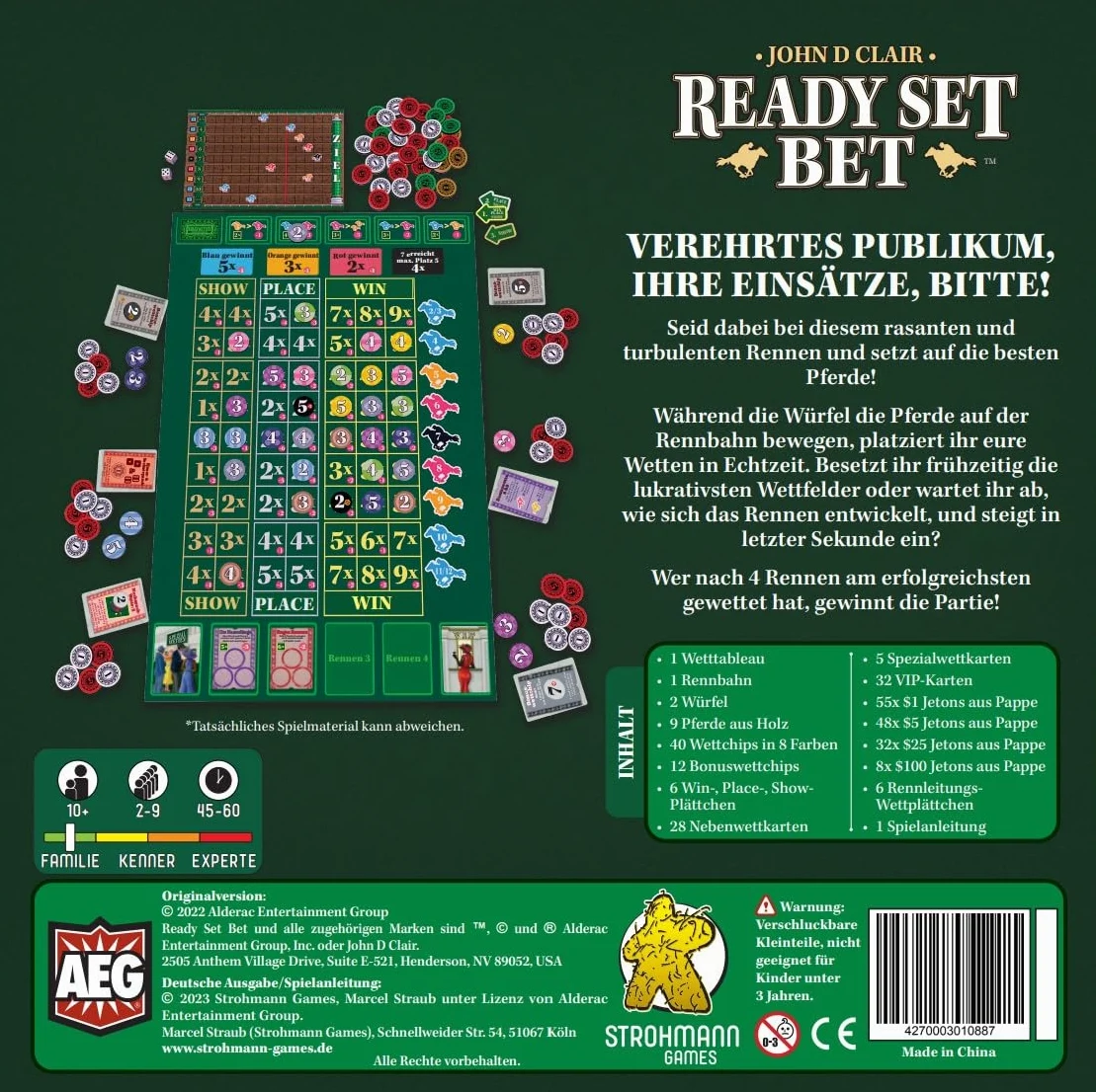 Strohmann Games STR23005 Ready Set Bet