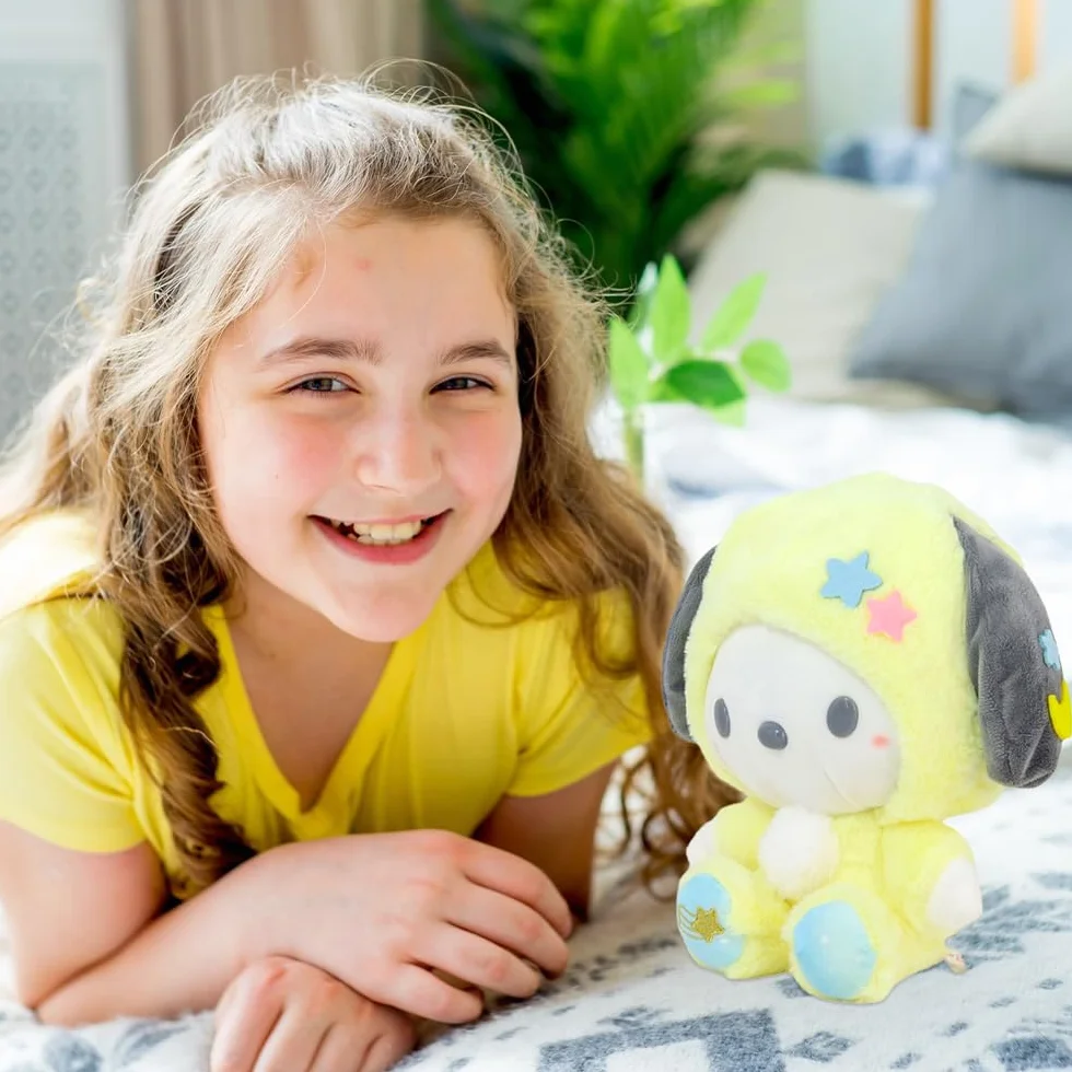 Pocchacco Morbido Peluche Bambola di Peluche Anime Peluche Doll Peluche Bambola di Peluche Carino Bambola di Peluche Come Regalo Meraviglioso per la Famiglia e i Bambini 20 CM