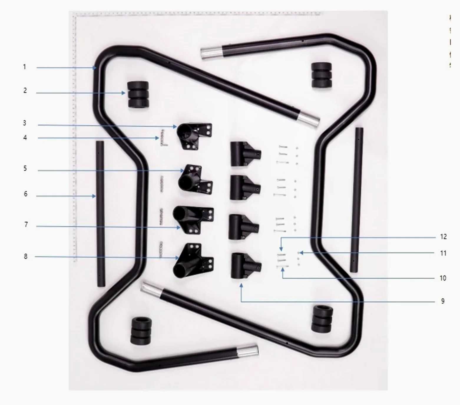 Kit Completo di Carrello di atterraggio for Drone agricolo T40, Parti di Riparazione, Accessori for Carrello di atterraggio UAV